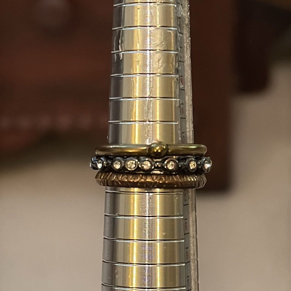 Silpada K&R Destination Stackable Mixed Metal Rin… - image 3